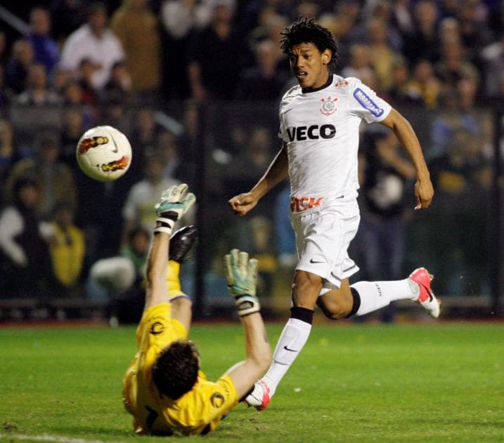 Romarinho - Boca x Corinthians (Foto: Eduardo Viana)