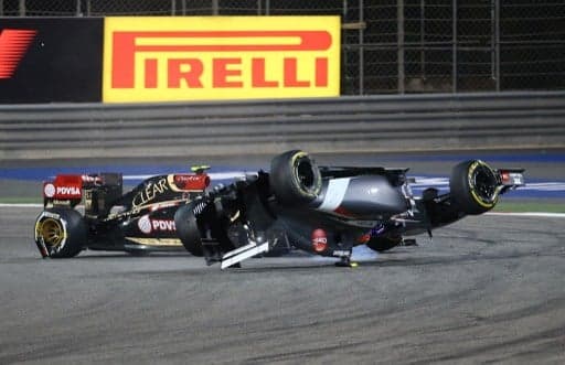 Atropelo de Maldonado em Gutierrez chamou a atenção no Bahrein (Marwan Naamani/AFP)