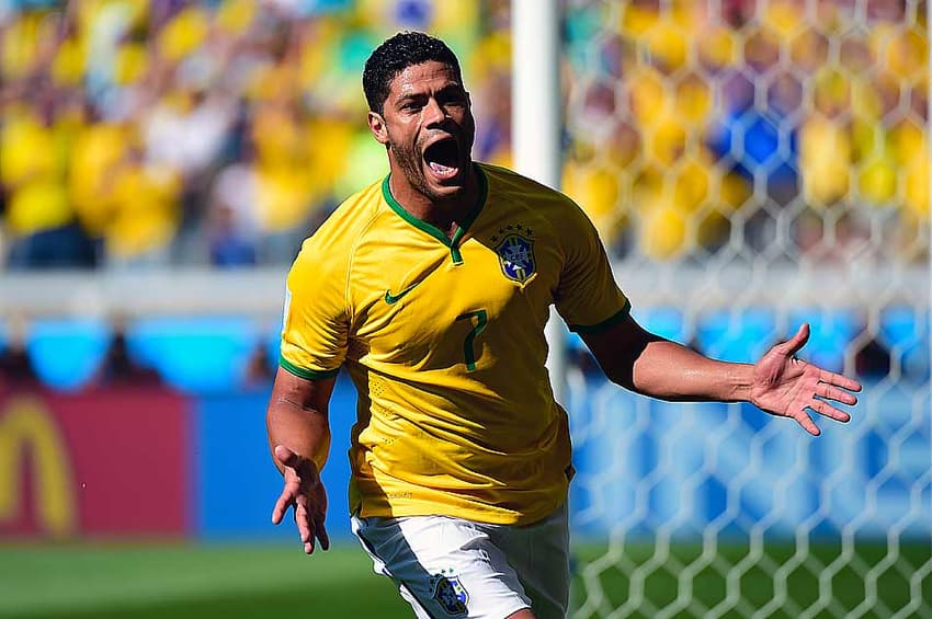 Gol do Hulk - Brasil x Chile (Foto: Martin Bernetti/ AFP)