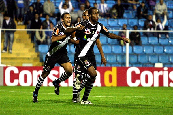 Gol do Dedé - Avaí x Vasco (Foto: Cristiano Andujar)