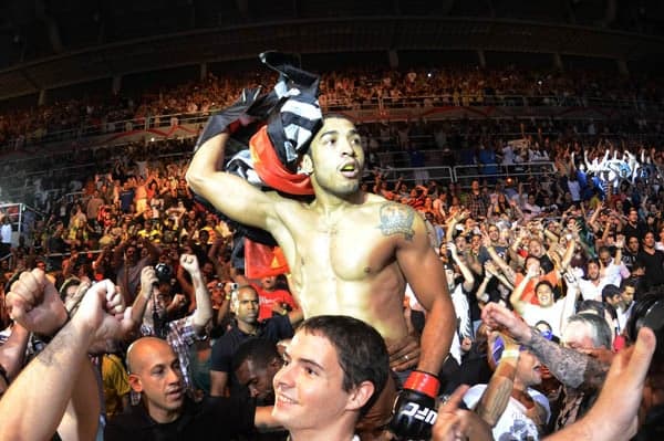 José Aldo no (Foto: Alexandre Loureiro)
