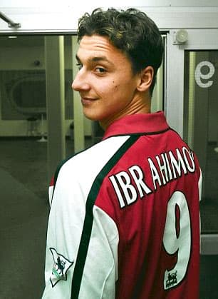 Ibrahimovic no Arsenal (Foto: Divulgação)