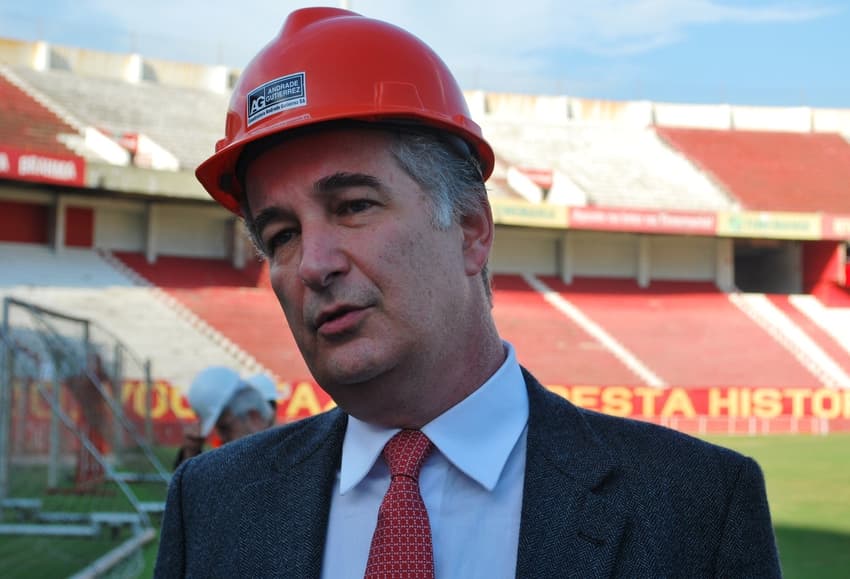Presidente do Inter, Giovanni Luigi (Foto: Eduardo Moura)