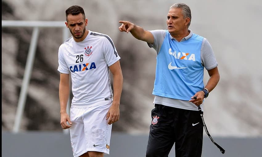 Renato Augusto - Treino do Corinthians (Foto: Mauro Horita/AGIF)