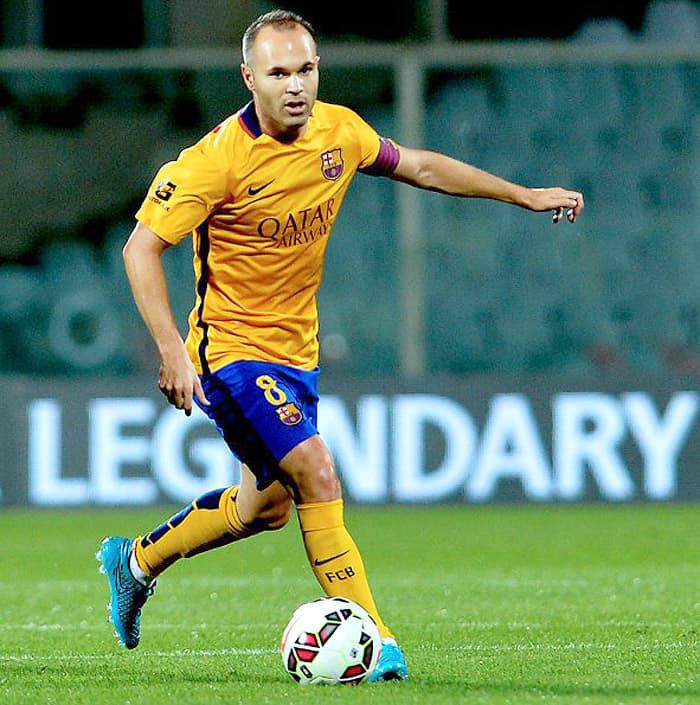 Iniesta - Barcelona (Foto: AFP)