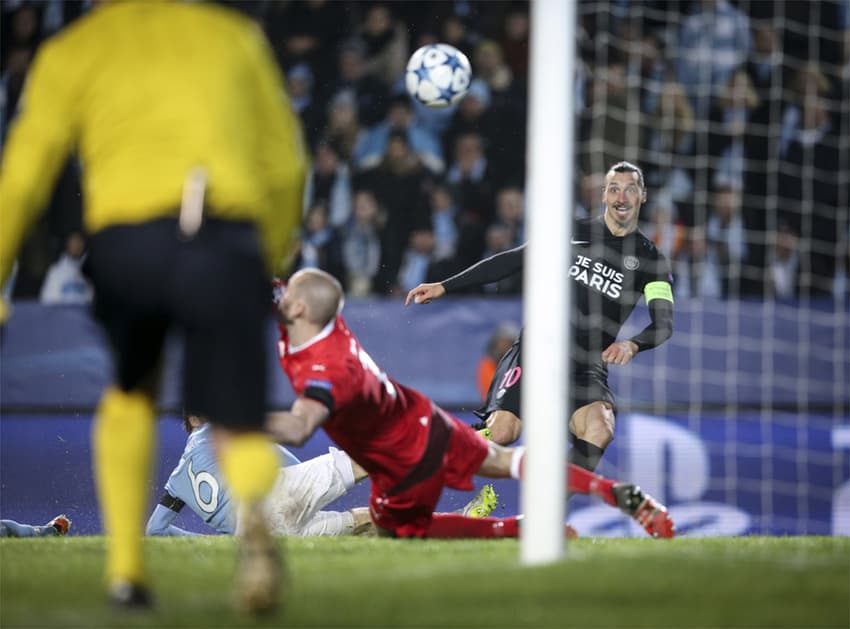 Malmo x PSG (Foto:AFP)