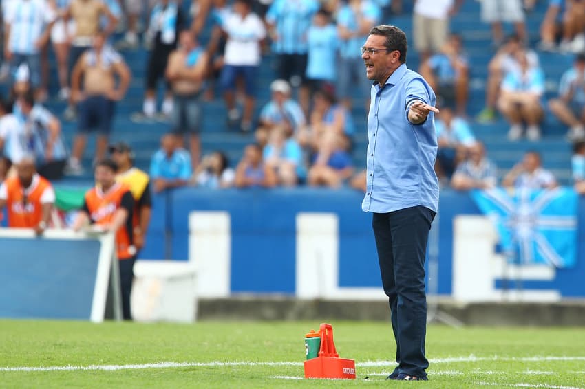 Luxemburgo comandou o Grêmio no último jogo do Olímpico (Foto: Lucas Uebel/Grêmio)