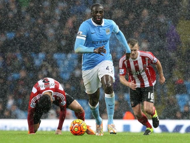 Yaya Touré - Manchester City (Foto: Lindsay Parnaby / AFP)