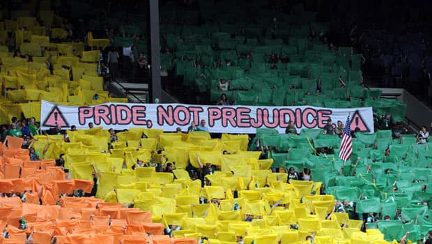 Torcida do Timbers (Foto: Divulgação)