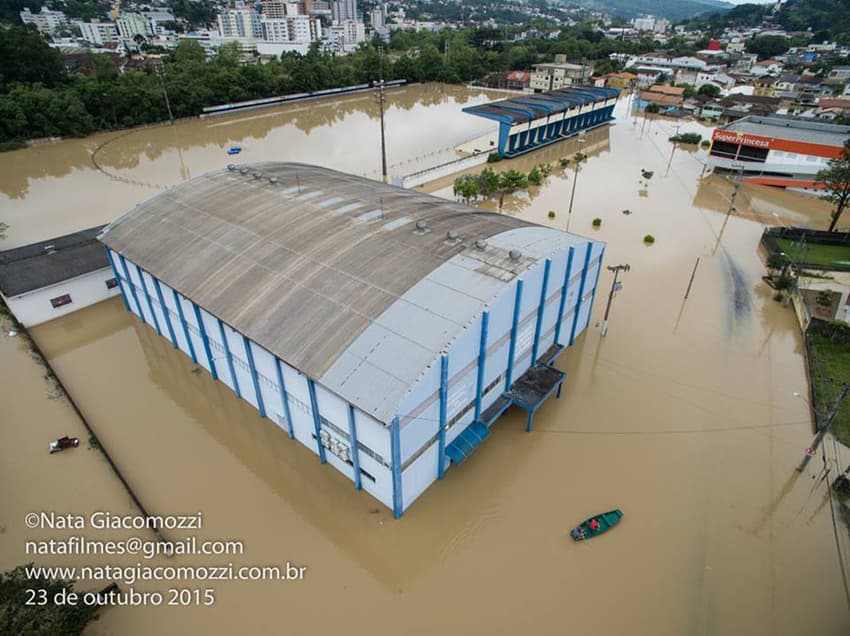Ginásio Artenir Werner no sábado