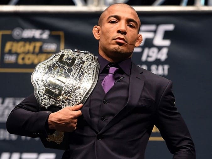 José Aldo é o campeão dos penas do UFC