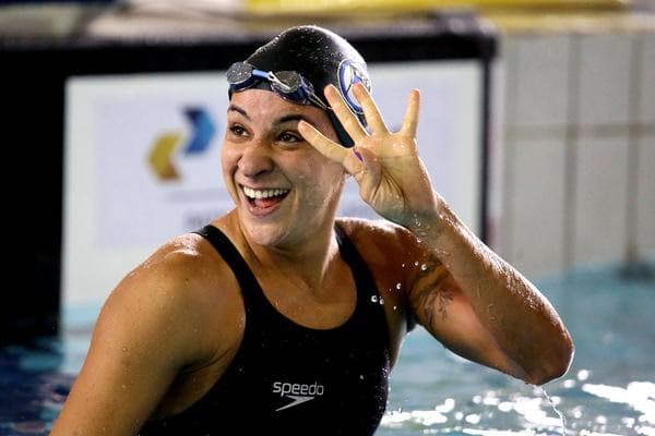 Joanna Maranhão faz o