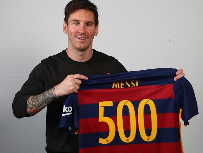 Messi completará 500 jogos nesta quarta-feira (Foto: Pep Morata / Mundo Deportivo)