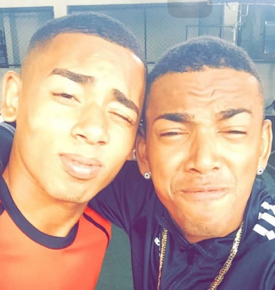 Gabriel Jesus é sósia de Nego do Borel (FOTO: Reprodução)