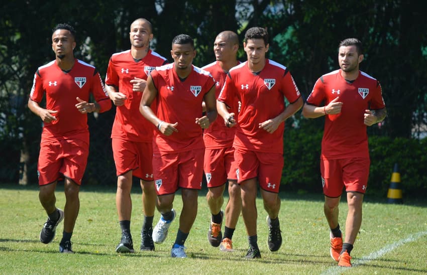 Caramelo e Mena - Treino do São Paulo