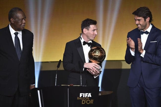 Messi é o jogador que mais vezes ganhou o Ballon d'Or e o prêmio The Best (Foto: Fabrice Coffini / AFP)