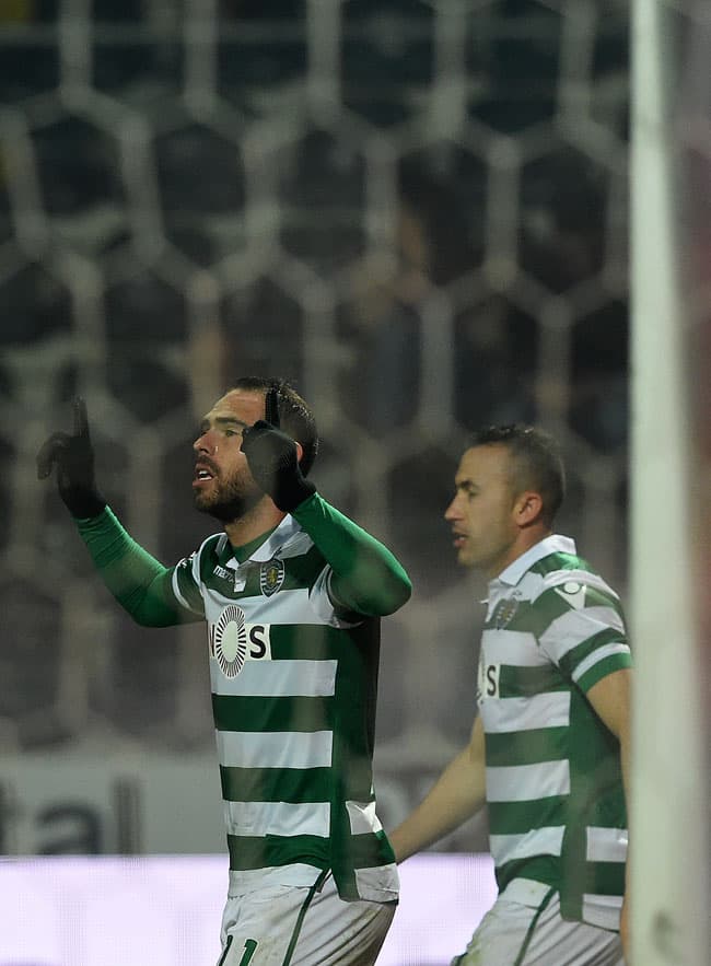 Bruno César - Paços de Ferreira x Sporting (Foto: Francisco Leong / AFP)