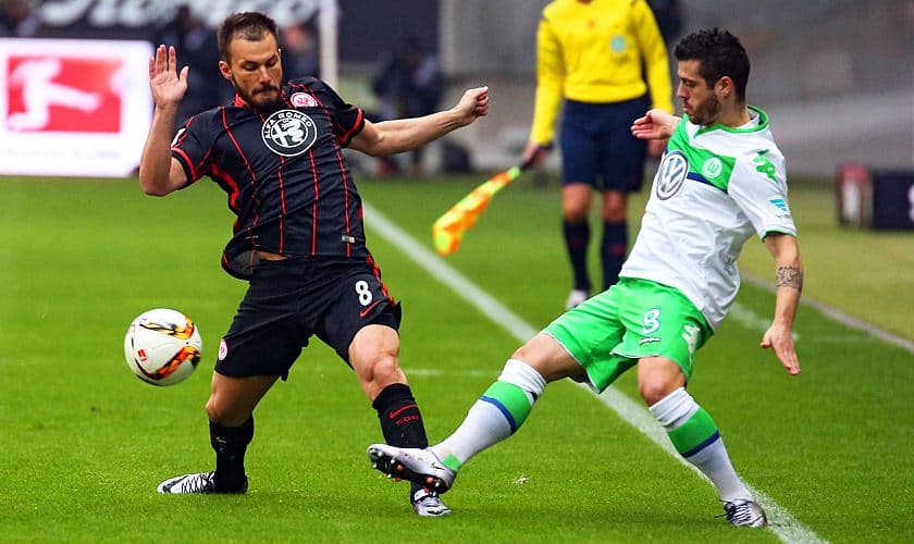 Eintracht Frankfurt x Wolfsburg (Foto: Reprodução / Facebook)