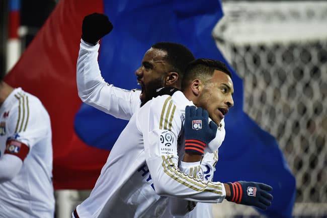 Tolisso - Lyon x Olympique de Marselha (Foto: Jeff Pachoud / AFP)