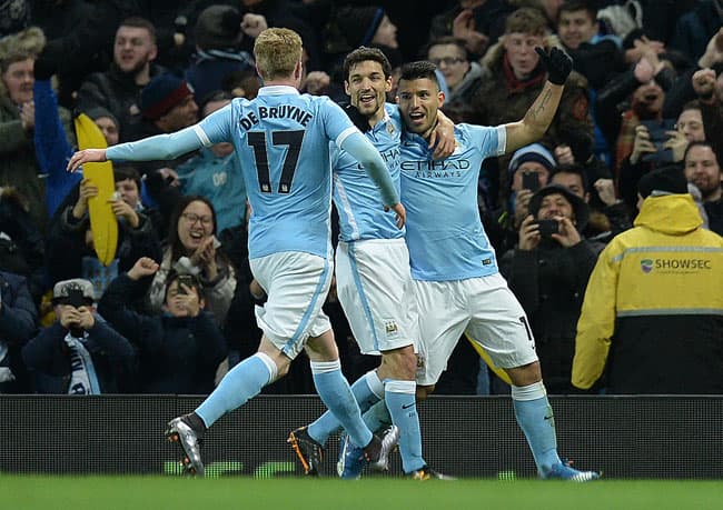 Agüero - Manchester City x Everton