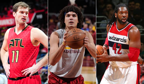 Thiago Splitter, Anderson Varejão e Nenê