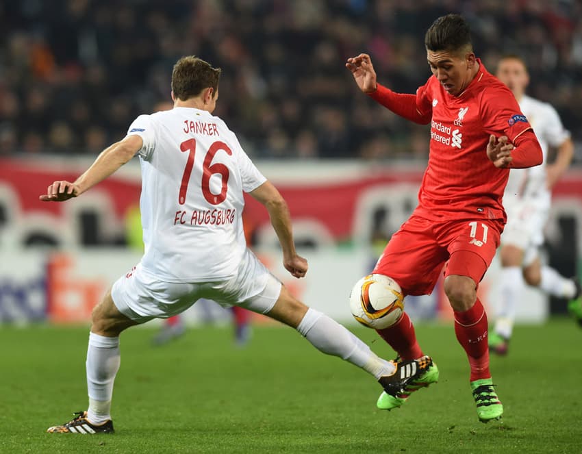 Augsburg x Liverpool