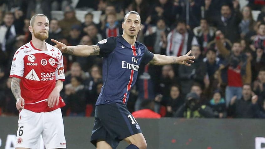 HOME - PSG x Reims - Campeonato Francês - Ibrahimovic (Foto: Thomas Samson/AFP)