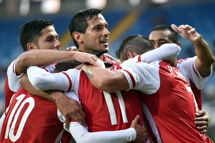 COPA AMÉRICA: Paraguai x Jamaica (Foto:Yuri Cortez/AFP)