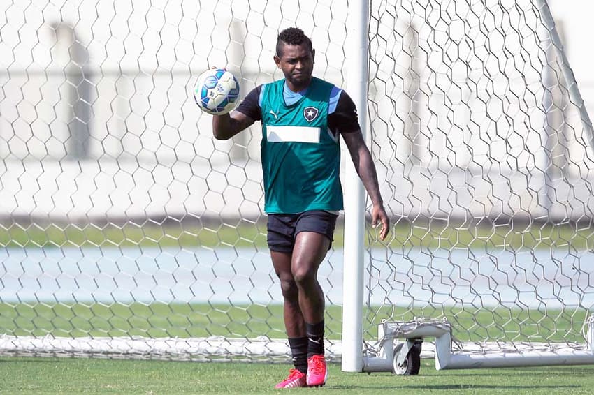 Jobson - Treino do Botafogo (Foto: Wagner Meier/LANCE!Press)