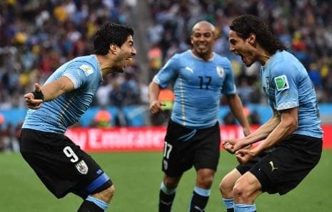 Cavani e Suárez