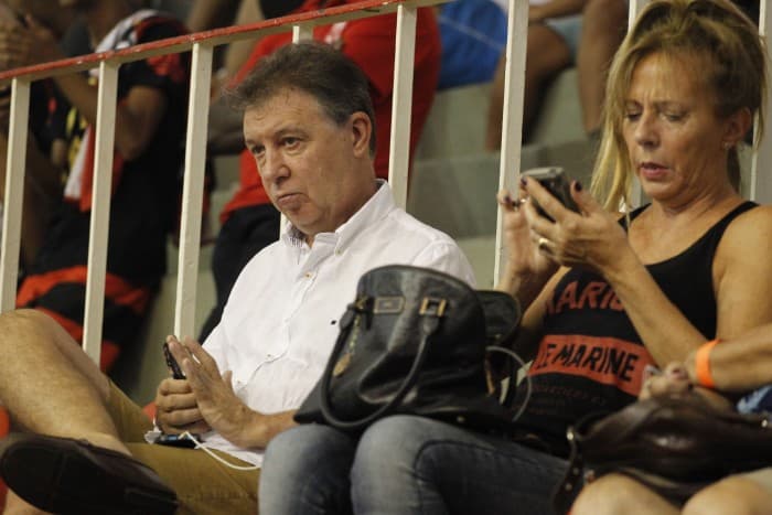 Técnico da Seleção estava presente (Foto: Gillvan de Souza/Flamengo)