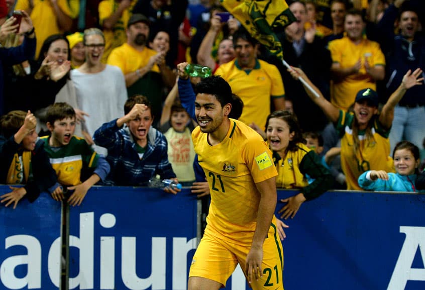 Massimo Luongo - Australia x Jordania