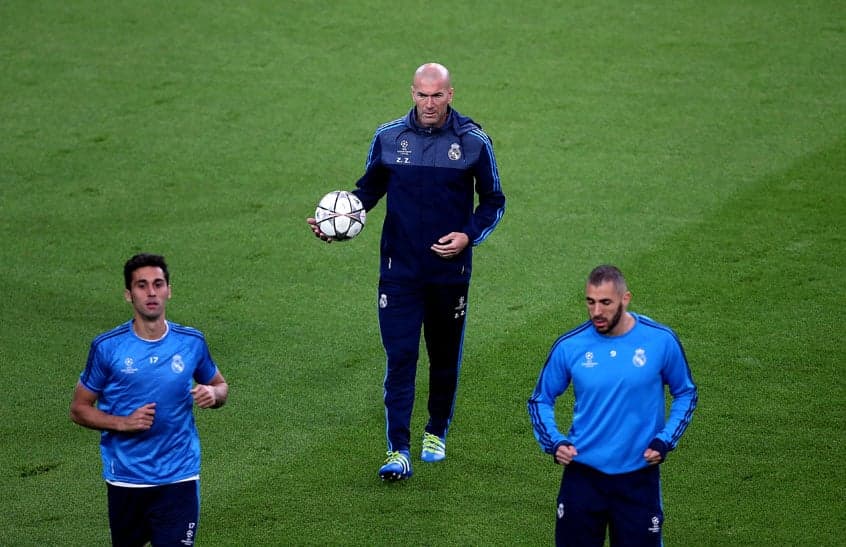 Zidane - Treino do Real