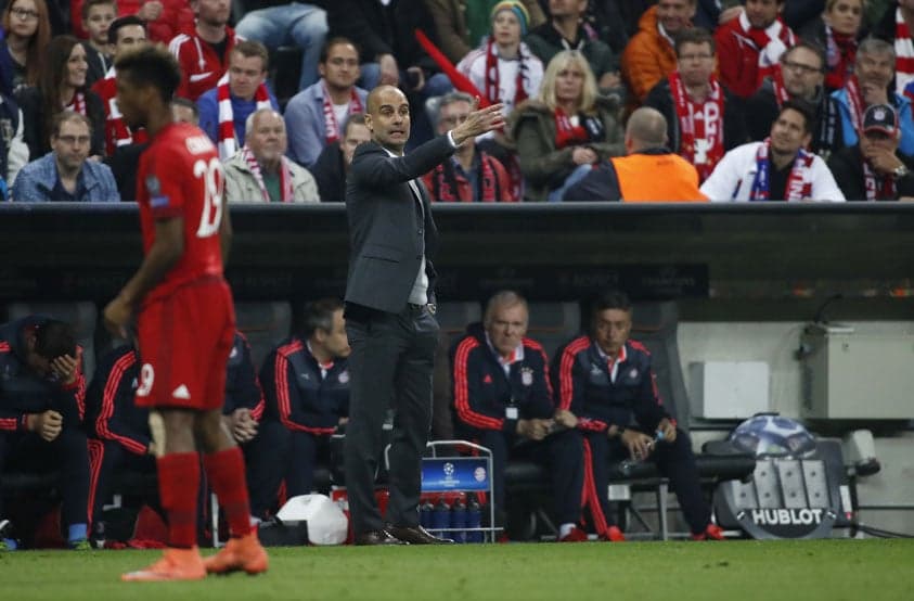 Guardiola - Bayern x Benfica