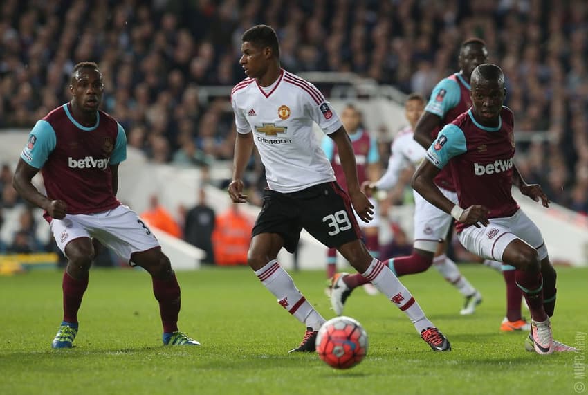 Rashford - West Ham x Manchester United