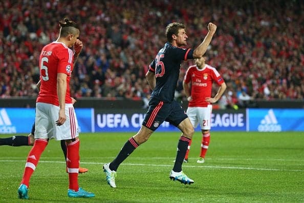 Muller - Benfica x Bayern de Munique