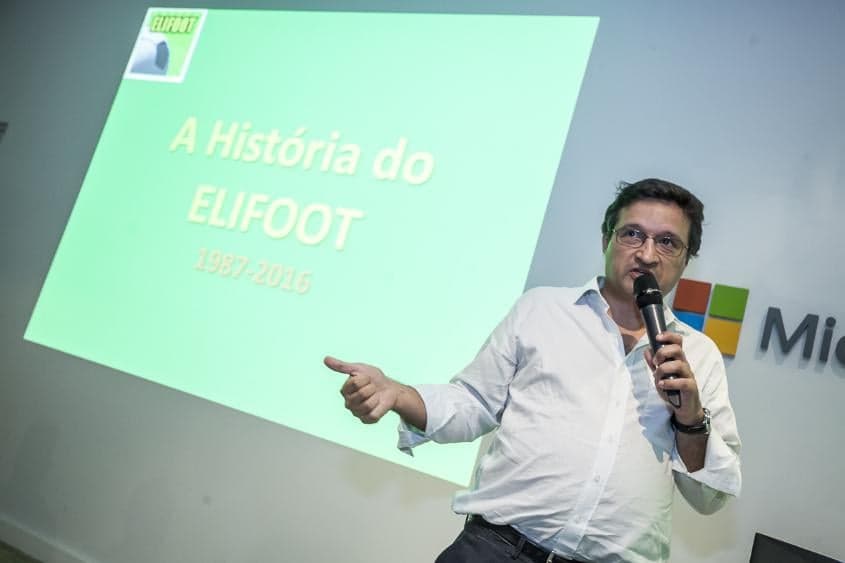 André Elias, criador do Elifoot