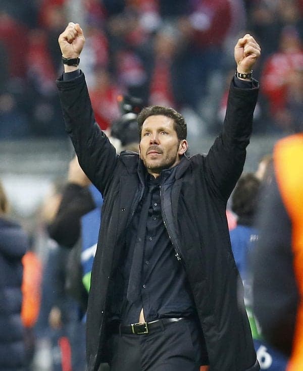 Simeone - Bayern de Munique x Atletico de Madrid