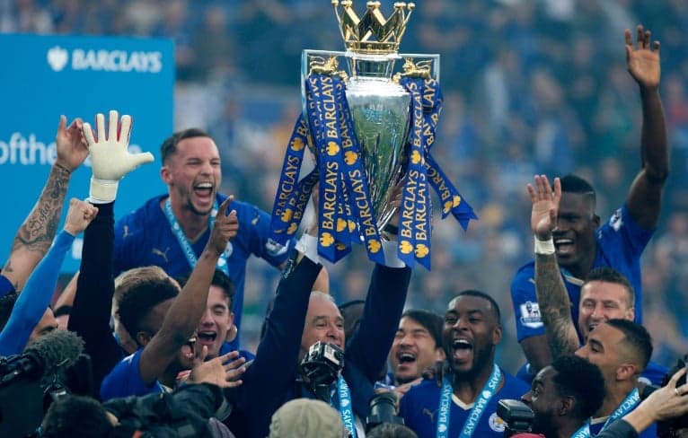 Seleção Italiana: Claudio Ranieri foi campeão da Premier League com o Leicester em 2015/16 (Foto: Adrian Dennis/AFP)