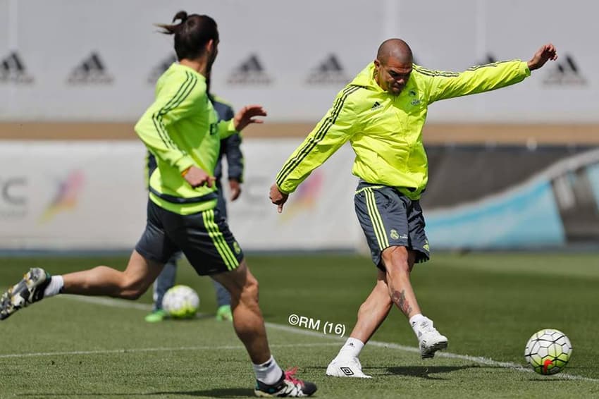 Bale - Treino do  Real Madrid