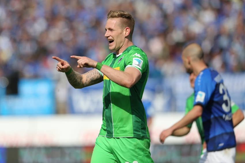 Andre Hahn - Darmstadt x Borussia Monchengladbach