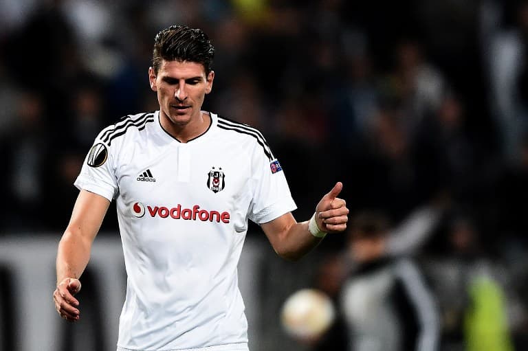 Mario Gómez foi o artilheiro do Campeonato Turco com 26 gols marcados pelo Besiktas