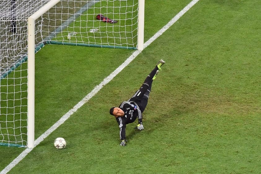 Navas - Real Madrid x Atletico de Madrid