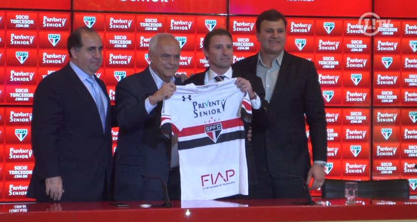 Apresentação novo patrocinador master do São Paulo