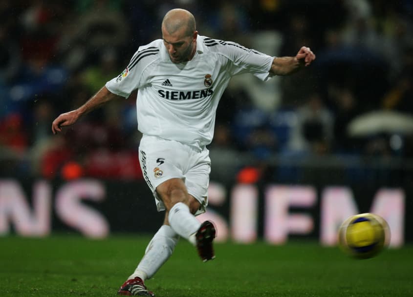 Zidane no Real Madrid 2006