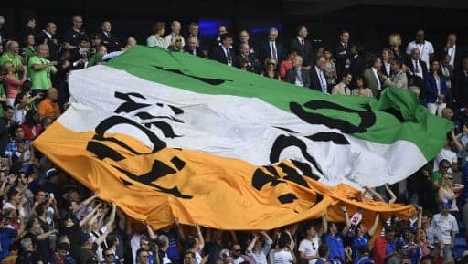 Torcida da Irlanda na Eurocopa