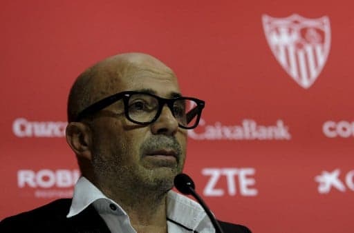 Apresentação de Jorge Sampaoli no Sevilla