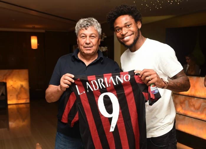 Mircea Lucescu e Luiz Adriano