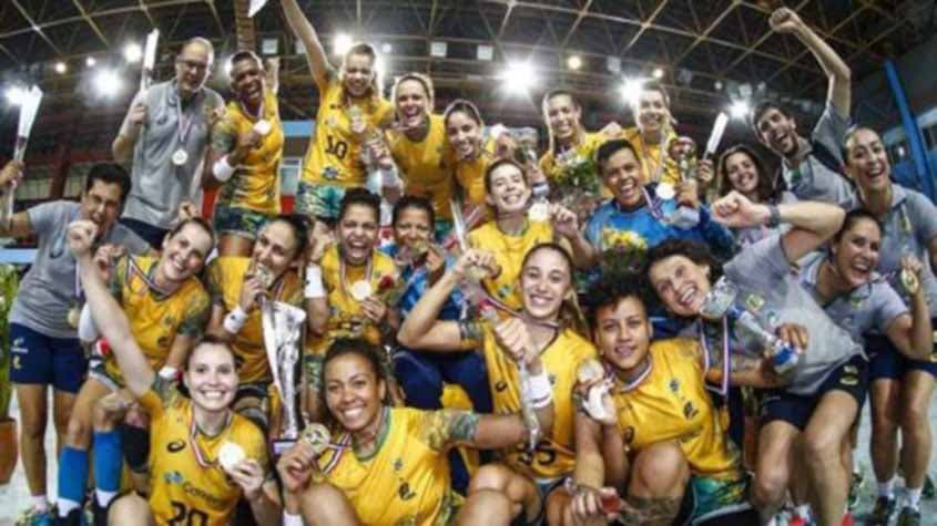 Handebol Brasil x Cuba (foto:WANDER ROBERTO)