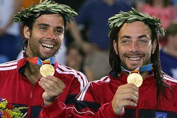 Fernando González e Nicolas Massú medalhistas de ouro em Atenas 2004